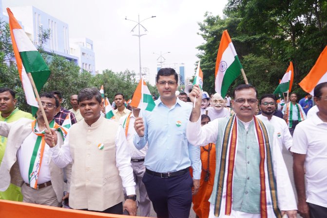 National Jute Board organised Tiranga walk on 15/08/2024