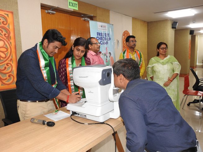 National Jute Board organised Free Eye Check up Camp on 14/08/2024