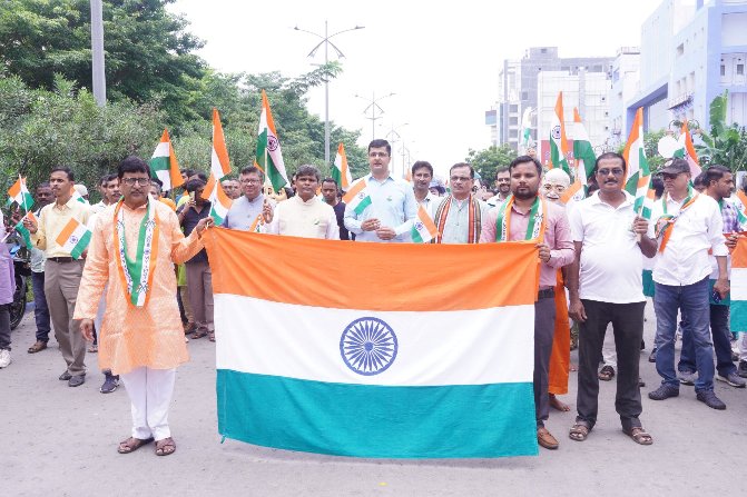 National Jute Board organised Tiranga walk on 15/08/2024