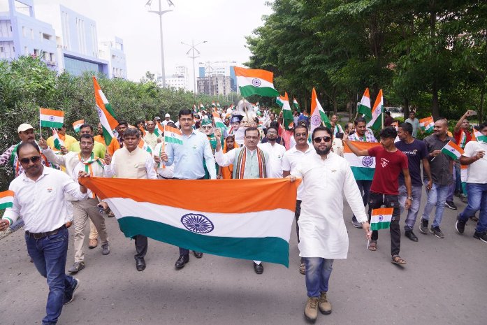 National Jute Board organised Tiranga walk on 15/08/2024